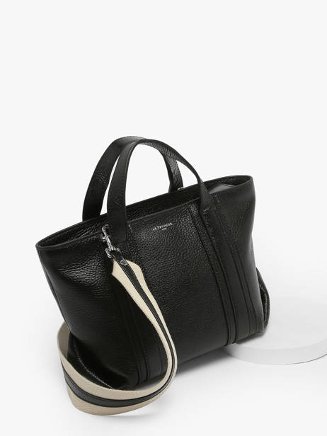 Sac Porté Main Grace Cuir Le tanneur Noir grace TGRC1630 vue secondaire 2