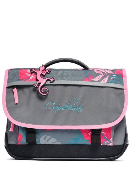 Cartable 2 Compartiments Cameleon Gris actual PBBACA38