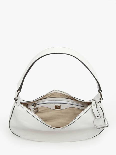 Medium Leather Altesse Shoulder Bag Etrier White altesse EALT017M other view 3