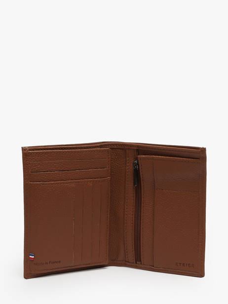 Portefeuille / Porte Monnaie Cuir Madras Etrier Marron madras EMAD271 vue secondaire 1