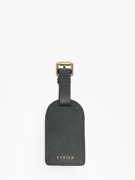 Luggage Tag Tradition Cuir Etrier Blue tradition ETRA901M other view 2
