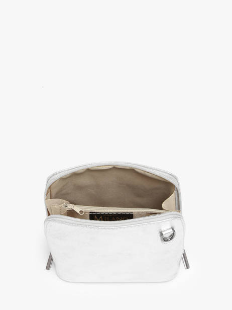 Leather Nine Crossbody Bag Milano Silver nine NI23117N other view 3