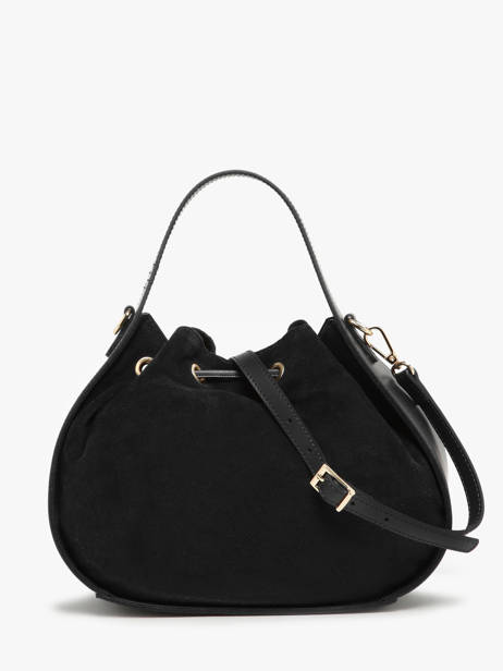 Sac Porté épaule Mirage Cuir Velvet Milano Noir mirage velvet MV23112 vue secondaire 4