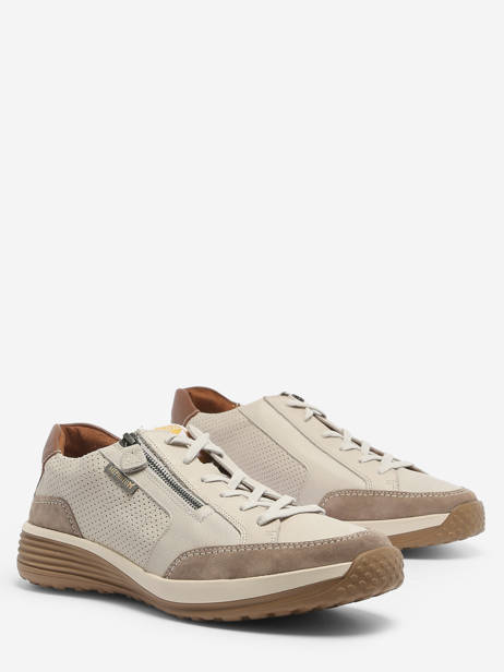 Sneakers En Cuir Mephisto Gris men P5145102 vue secondaire 2