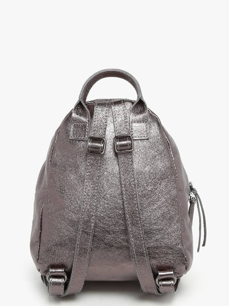 Leather Nine Backpack Milano Gray nine NI23066 other view 4