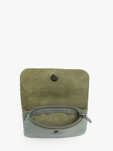 Coin Purse Caviar Leather Milano Green caviar CA23092 other view 1