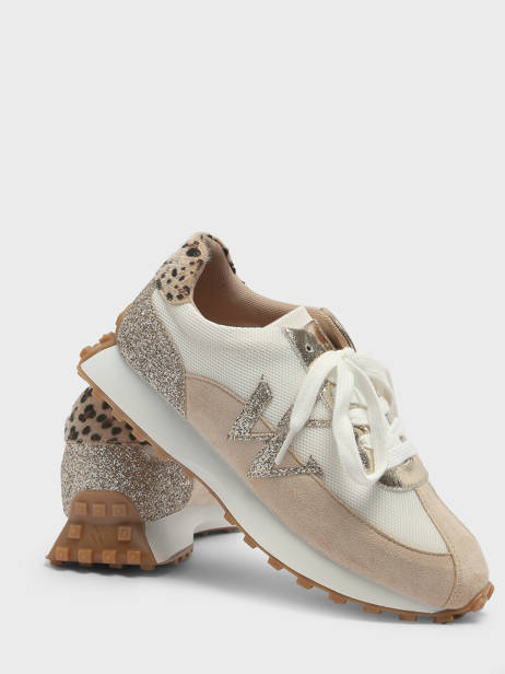 Sneakers Faustine Vanessa wu Beige women BK2655BG vue secondaire 4