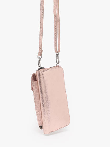 Ccrossbody Phone Case Leather Milano Pink nine NI23068 other view 2