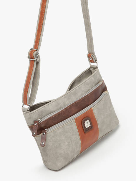 Sac Bandoulière Basic Miniprix Gris basic DD162 vue secondaire 2