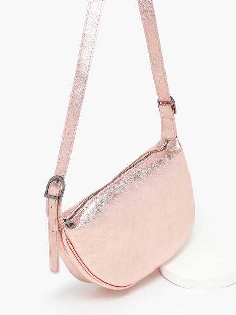 Sac Bandoulière Nine Milano Rose nine NI23115 vue secondaire 2