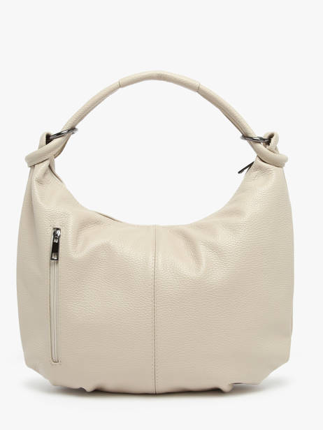 Sac Porté épaule Caviar Cuir Milano Beige caviar CA23117 vue secondaire 4