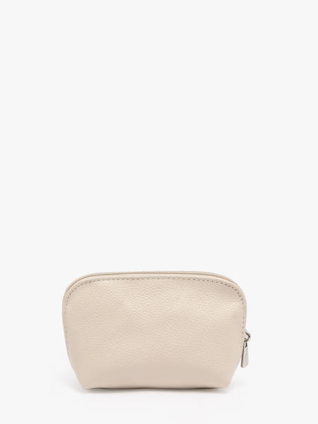 Porte-monnaie Cuir Hexagona Beige confort 467389 vue secondaire 3