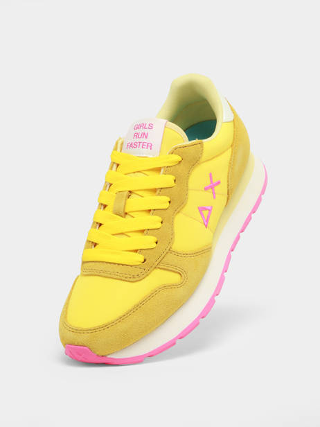 Sneakers Sun68 Yellow women Z34201 other view 1