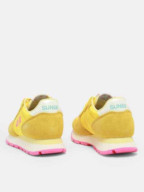 Sneakers Sun68 Yellow women Z34201 other view 4