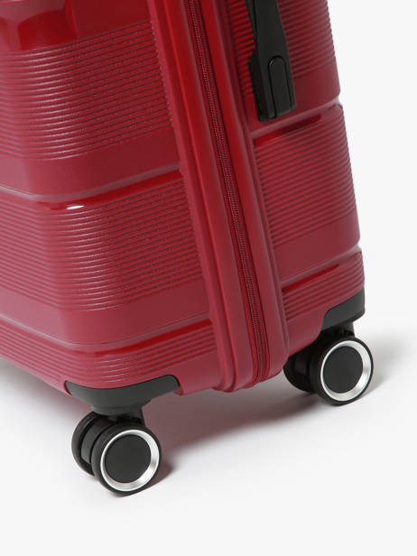 Hardside Luggage Porto Triplus Red porto 12L other view 2