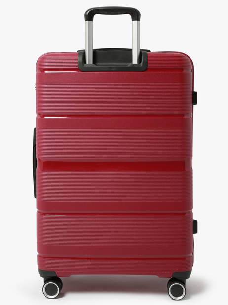 Hardside Luggage Porto Triplus Red porto 12L other view 4