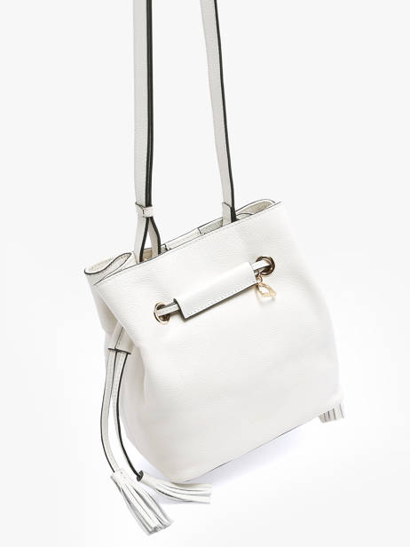 Small Leather Tradition Bucket Bag Etrier White tradition ETRA004S other view 2