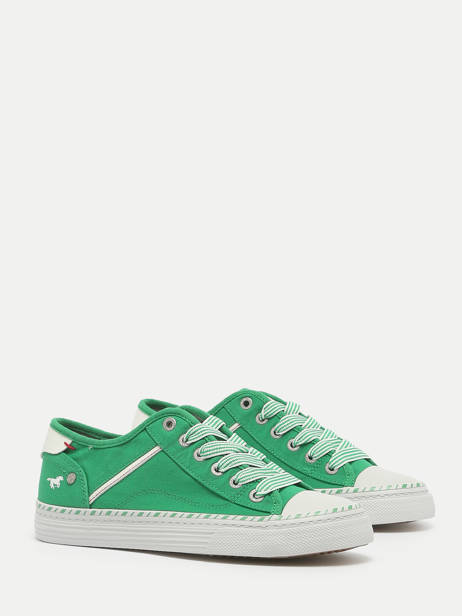 Sneakers Mustang Green women 1376303 other view 3