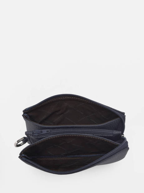 Trousse 2 Compartiments Cuir Nathan baume Bleu original n 283N vue secondaire 1