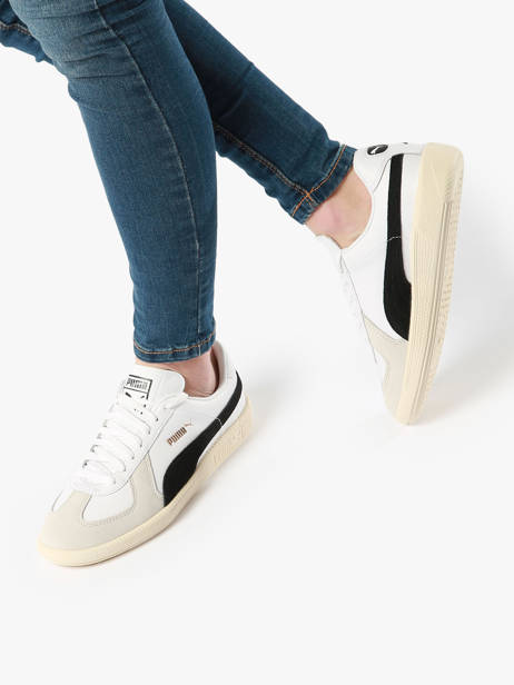 Sneakers In Leather Puma White women 38660701 other view 2