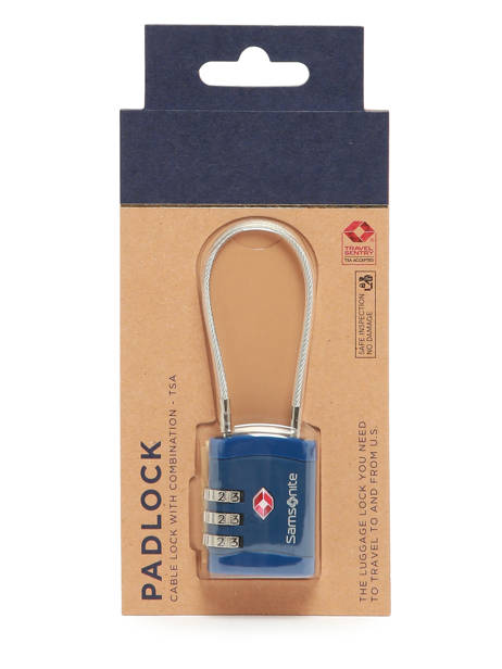 Lock Samsonite Blue global ta C01041