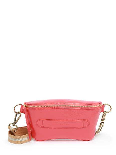 Sac Ceinture Neufmille Cuir Vernis Froissé Marie martens Rose neufmille VRF vue secondaire 2