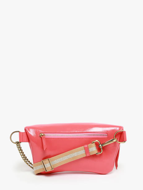 Sac Ceinture Neufmille Cuir Vernis Froissé Marie martens Rose neufmille VRF vue secondaire 6