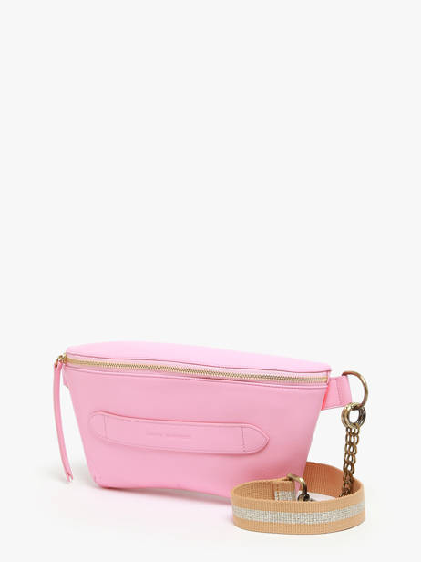 Supple Leather Neufmille Belt Bag Marie martens Pink neufmille VLF other view 2