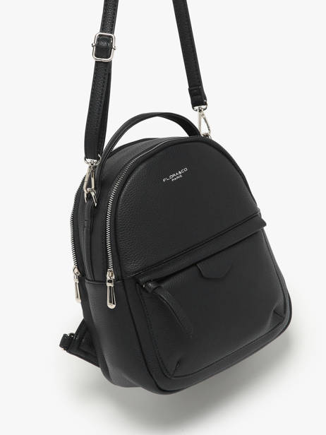 Backpack Miniprix Black grained F3606 other view 2