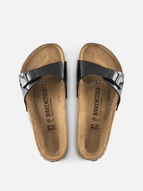 Slippers Madrid Birkenstock Black women 40303 other view 3