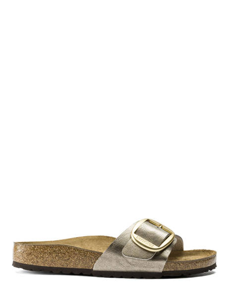 Slippers Madrid Big Buckle Birkenstock Beige women 1016237