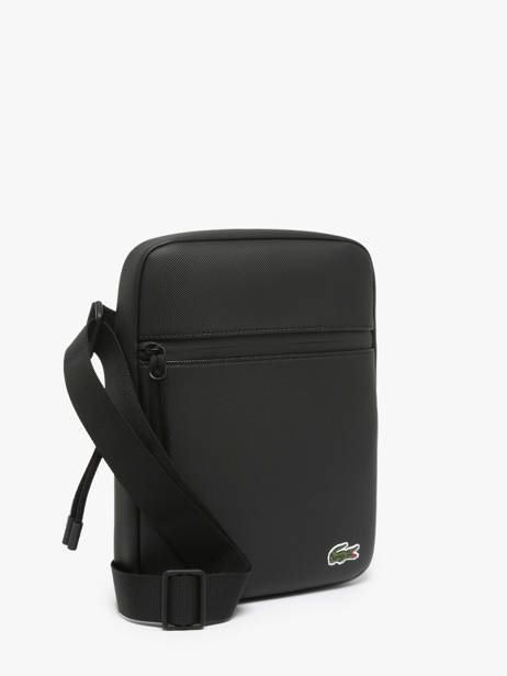 Sac Bandoulière Lacoste Noir lcst NH3308LV vue secondaire 2