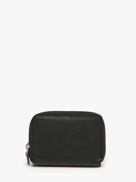 Wallet Leather Crinkles Black caviar 15041 other view 2