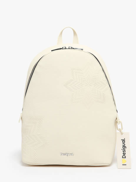 Sac à Dos Desigual Blanc aquiles ecru 24SAKP26