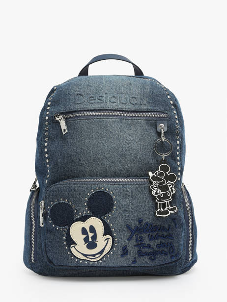 Sac à Dos Desigual Bleu mickey rock 24SAKD06