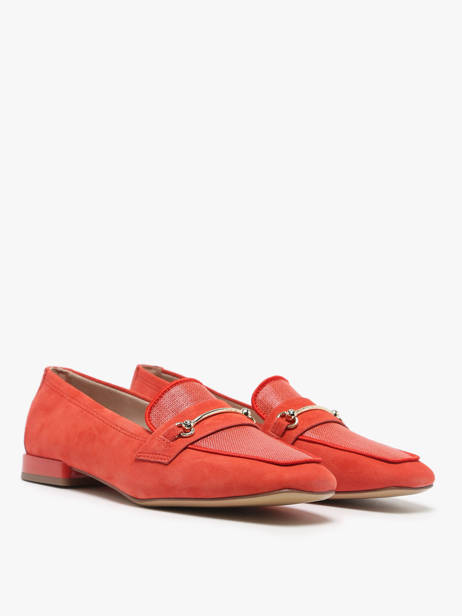 Moccasins In Leather Tamaris Orange women 42 other view 2