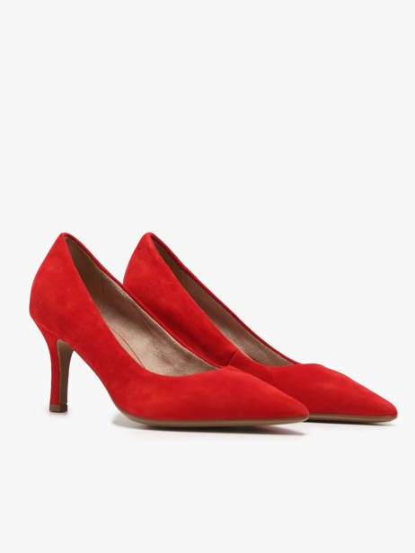 Escarpins En Cuir Tamaris Rouge women 40 vue secondaire 2