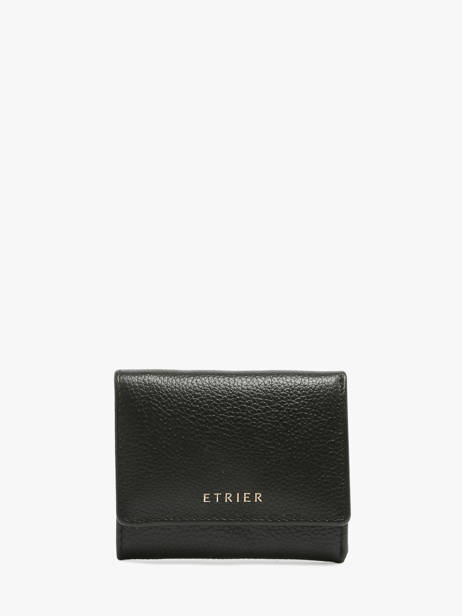 Porte-monnaie Tradition Cuir Etrier Noir tradition ETRA095S