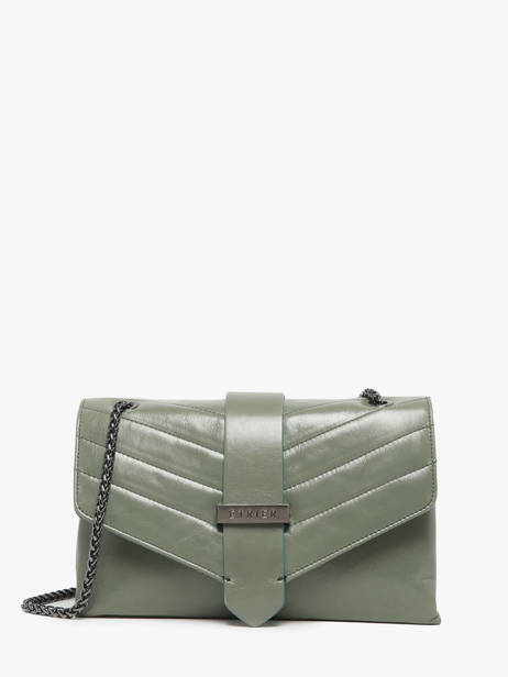 Crossbody Bag Jana Amour Leather Etrier Green jana amour EJAM002T