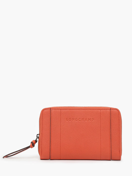 Longchamp Longchamp 3d Wallet Red