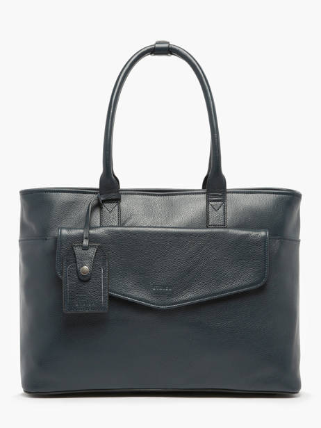 Leather Flandres Business Bag With 15