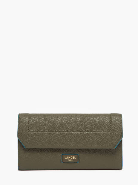 Portefeuille Slim Rabat Ninon Lancel Vert ninon A09986