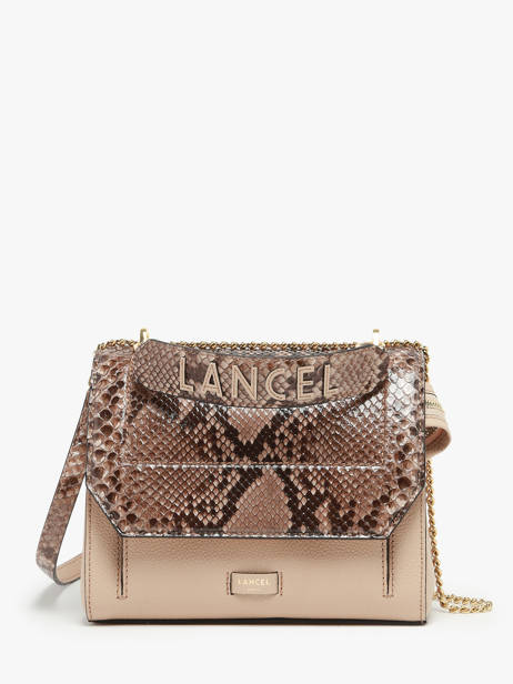 Top Handle M Ninon Python Lancel Beige ninon A09370