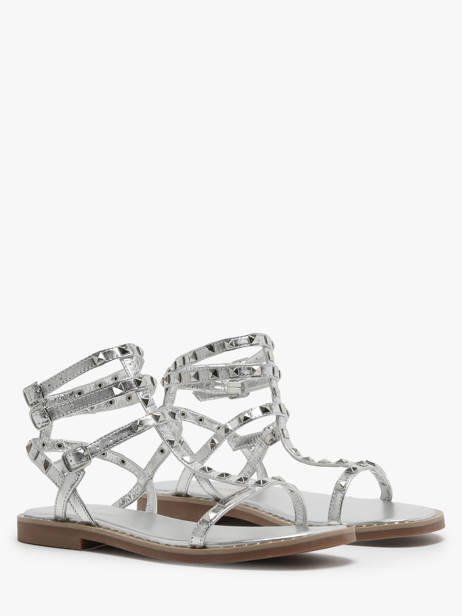 Coralie Sandals Les tropeziennes Silver women CORALIE other view 3