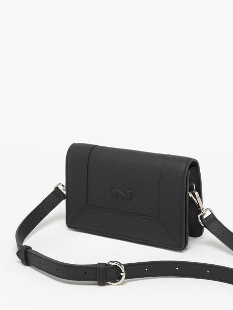 Leather Maastricht Crossbody Bag Nathan baume Black mondrian 4 other view 2
