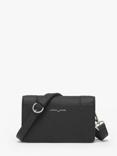 Leather Maastricht Crossbody Bag Nathan baume Black mondrian 4 other view 4