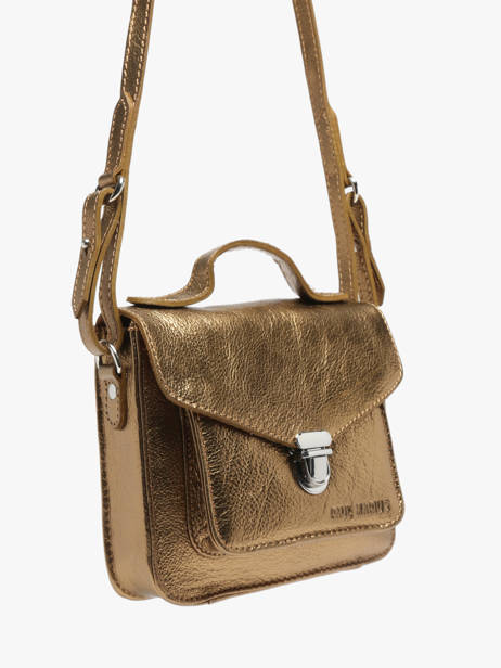 Sac Bandoulière Mademoiselle George Xs Cuir Paul marius Marron vintage GEORGEXS vue secondaire 2