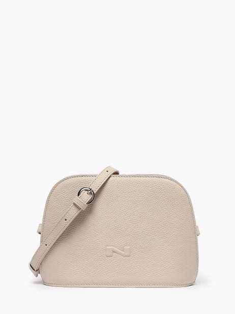 Leather Lilou Crossbody Bag Nathan baume Beige egee 2