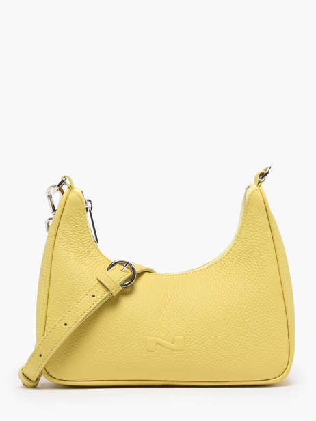 Sac Bandoulière Brasil Cuir Nathan baume Jaune n city 40