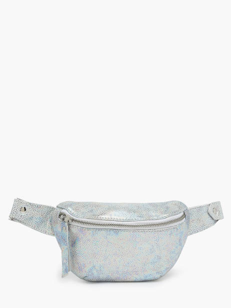 Leather Xs Granite Belt Bag Paul marius Silver granite BANAXGRA